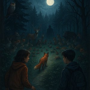 Spike and the night animal reunion