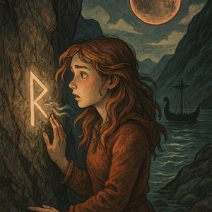 The whisper of the wave and the iron moon