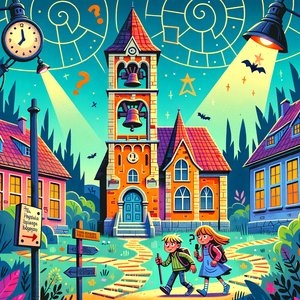 Lost bell from old school tower