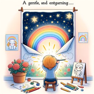 Mysterious Drawn Rainbow