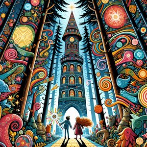 Secret Tower behind the Old Forest