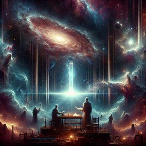 Darkness between the stars